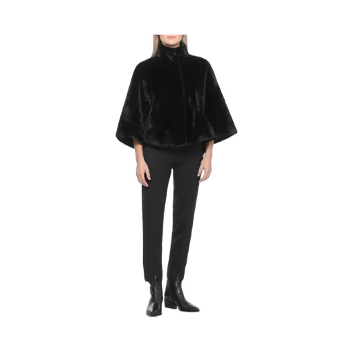 Faux Fur Cape