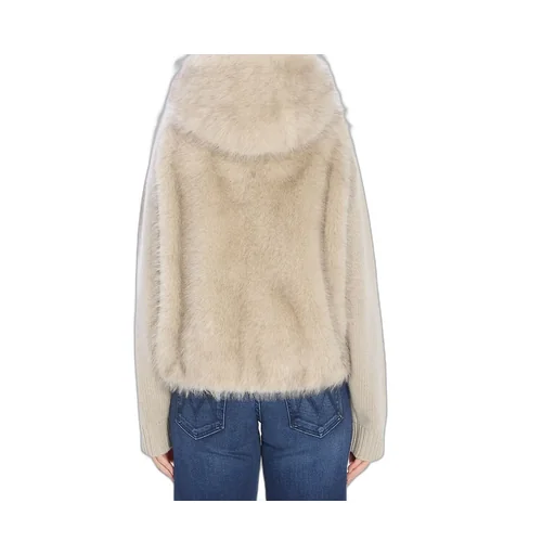 Faux Fur Trimmed Hoodie
