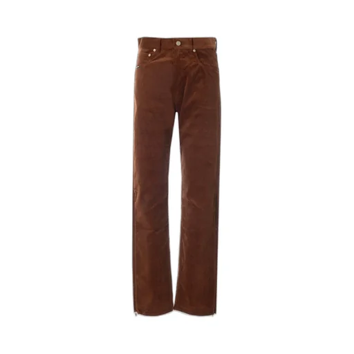 Wide-Leg Corduroy Trousers