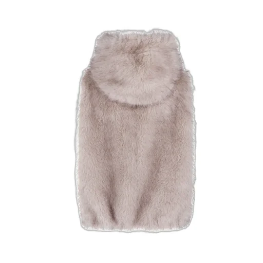 Hooded Fur Vest
