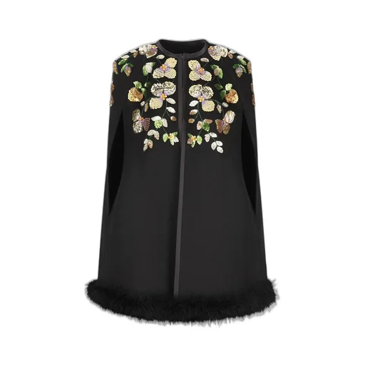 Embellished Cape