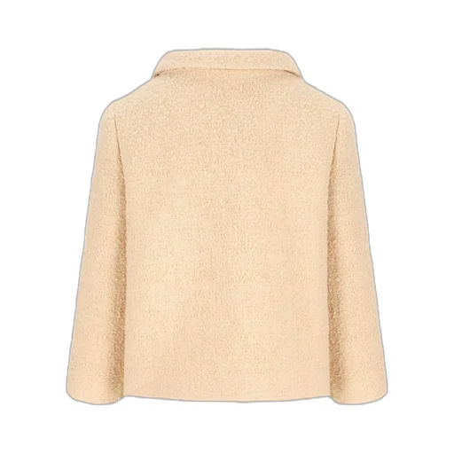 Cropped Bouclé Jacket
