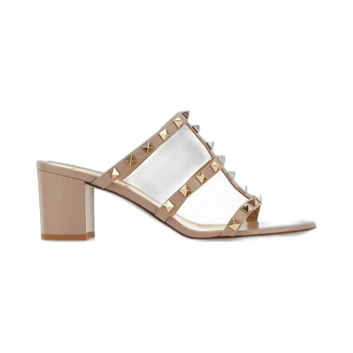 Studded Leather Mules