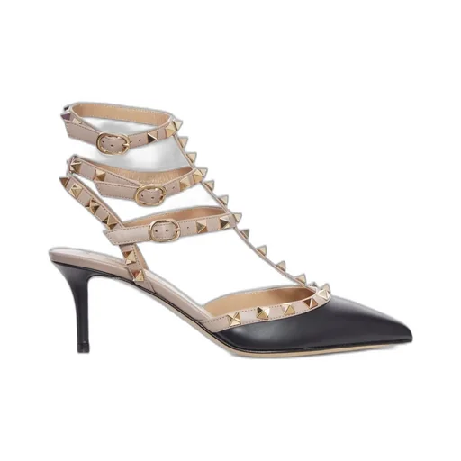 Rockstud Slingback Pumps