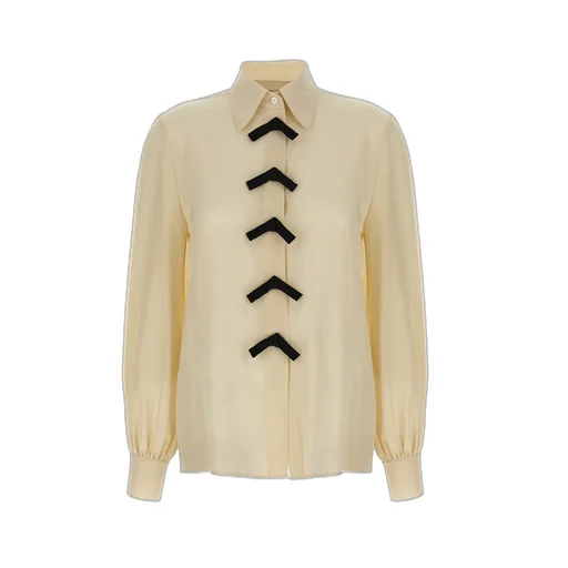 Shirt With Bow Detail