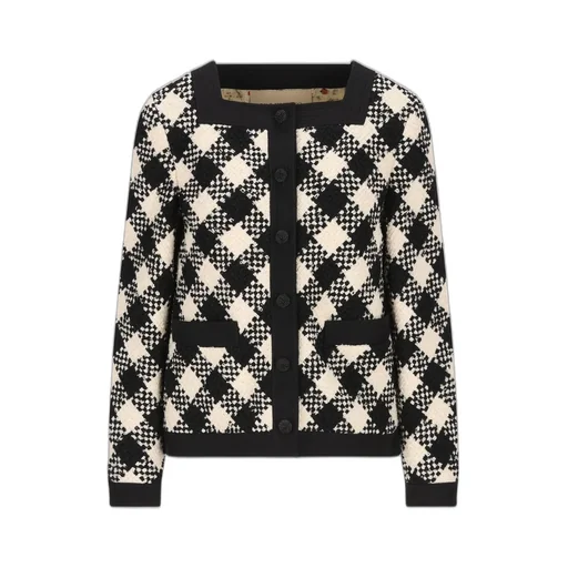 Houndstooth Cardigan