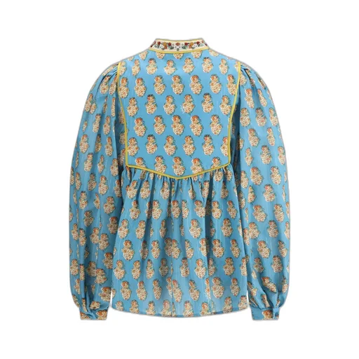 Embroidered Cotton Blouse