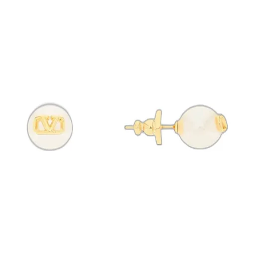 Logo Stud Earrings