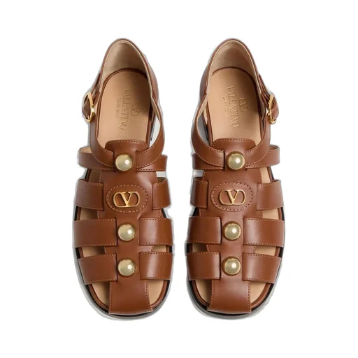 Gladiator Sandals With Pearls