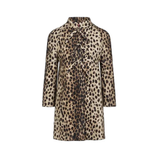 Leopard Print Coat