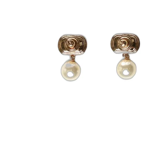 Valentino Garavani Vlogo Signature Earrings With Pearl