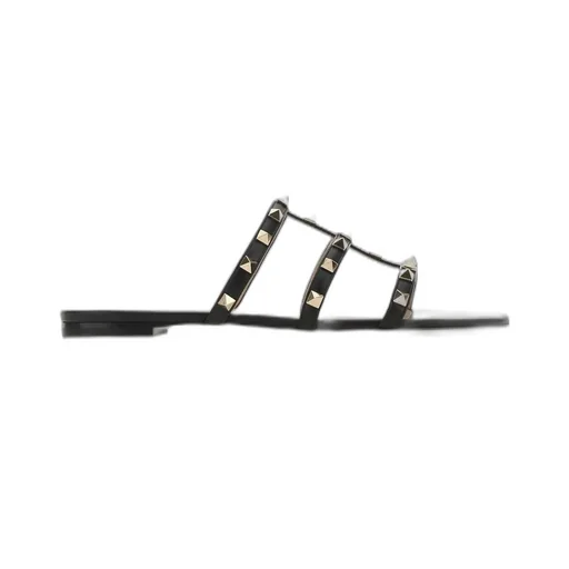 Studded Flat Sandals