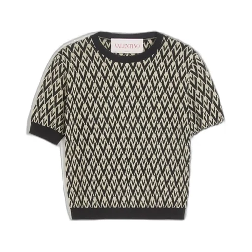 Jacquard Knit Sweater