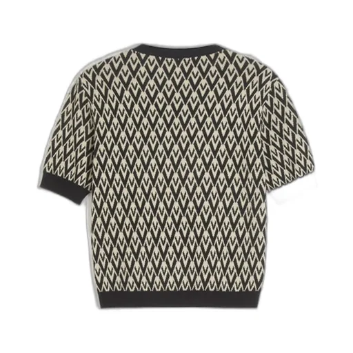 Jacquard Knit Sweater