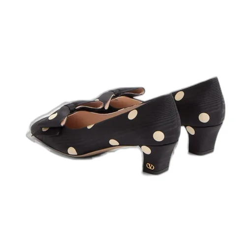 Polka Dot Bow Pumps