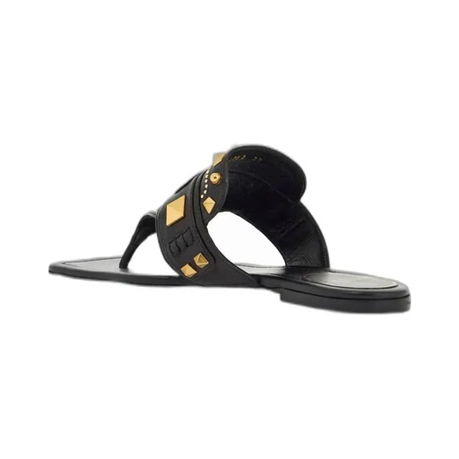Studded Thong Sandals