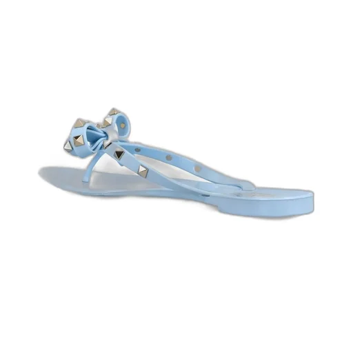 Flip Flops With Bow And Studs