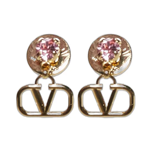 Valentino Garavani Vlogo Drop Earrings