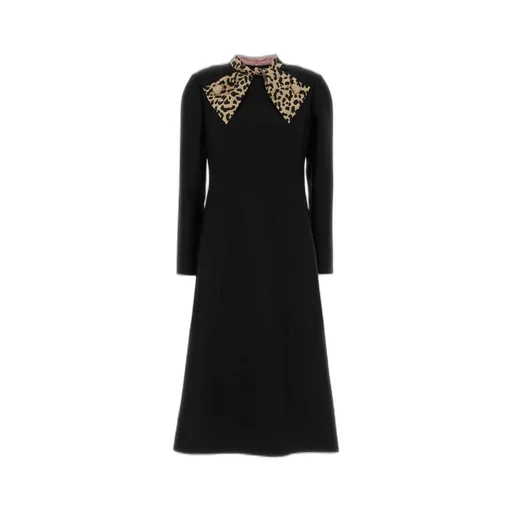 Midi Dress With Bow Detail
