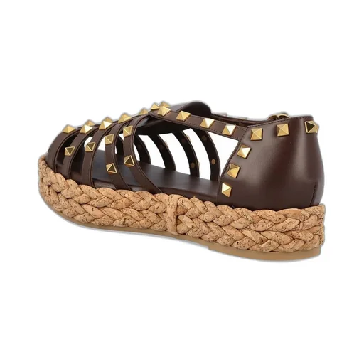 Studded Platform Sandals