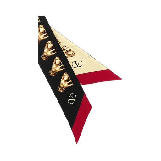Printed Silk Twill Scarf