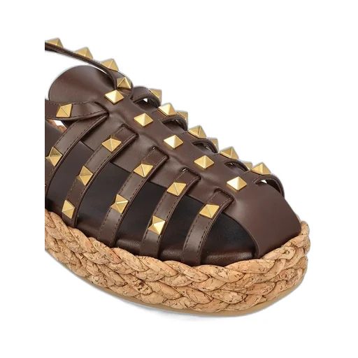 Studded Platform Sandals