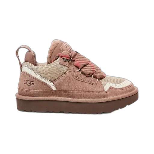 Low-Top Sneakers With Shearling Trim