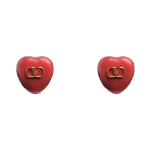 Heart Stud Earrings