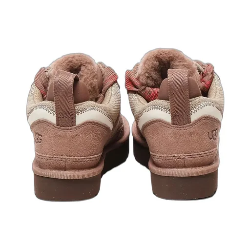 Low-Top Sneakers With Shearling Trim