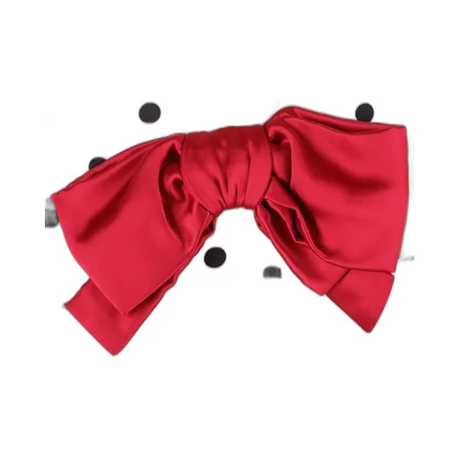 Polka Dot Cropped Blazer With Bow