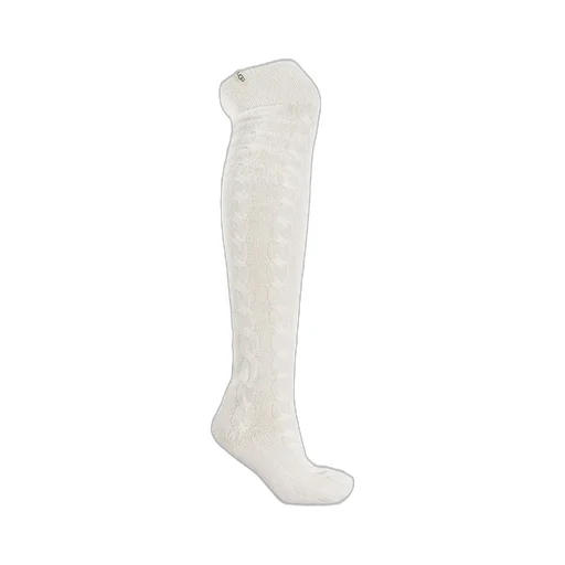 Cable Knit Over-The-Knee Socks