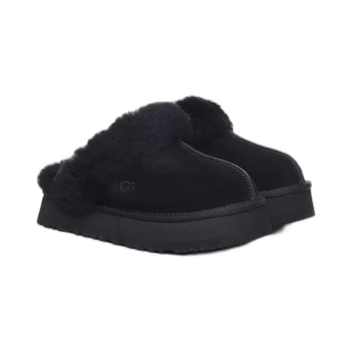 Scuffette Ii Suede Shearling Lined Clogs