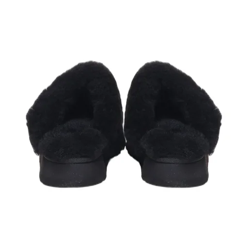 Scuffette Ii Suede Shearling Lined Clogs