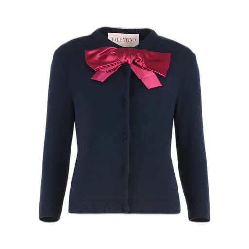 Cardigan With Bow