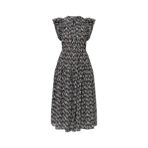 Tiered Midi Dress