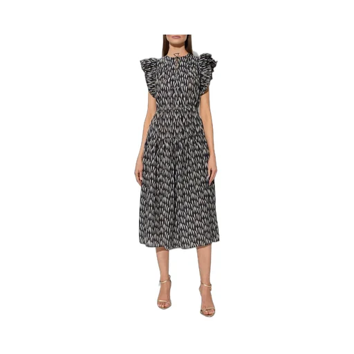 Tiered Midi Dress