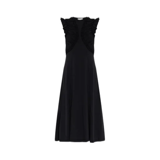 Ruffled Midi Dress