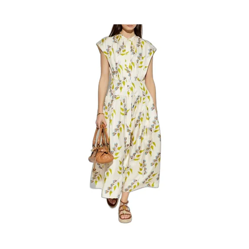 Floral Print Midi Dress