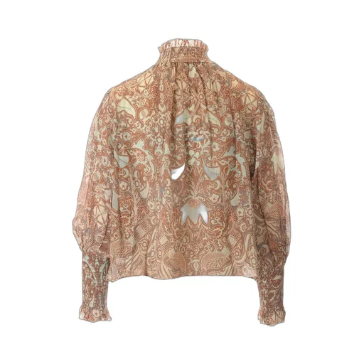 High-Neck Blouse