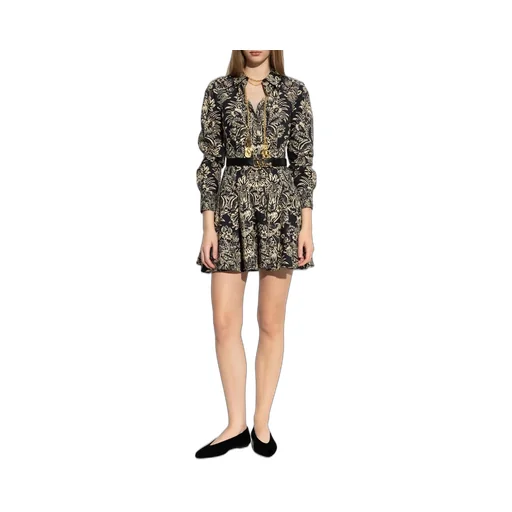 Printed Shirt Dress