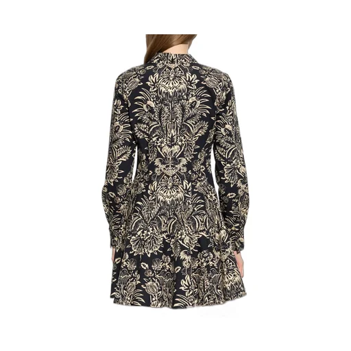 Printed Shirt Dress