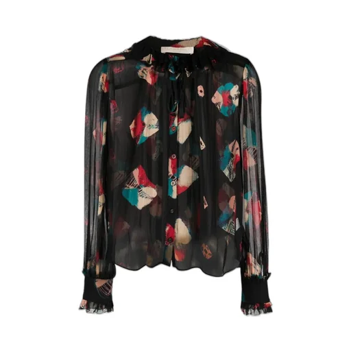 Printed Chiffon Blouse