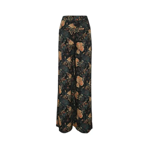 Wide Leg Printed Pants