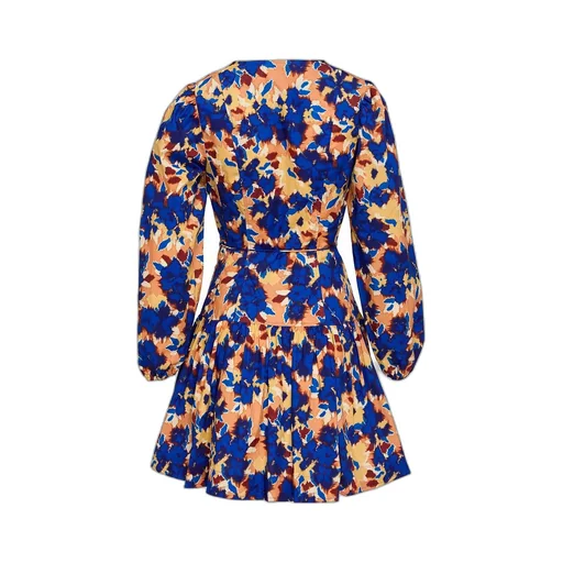 Floral Print Wrap Dress
