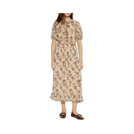 Floral Print Midi Dress