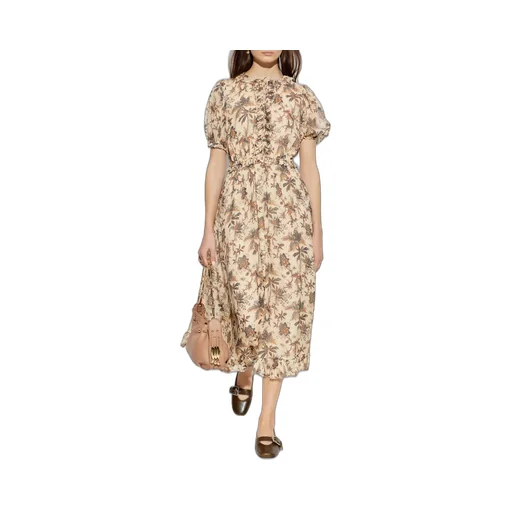 Floral Print Midi Dress