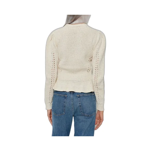 Peplum Knit Sweater
