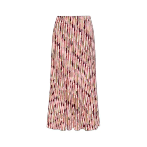 Pleated Maxi Skirt