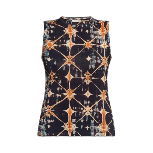 Sleeveless Mock Neck Top