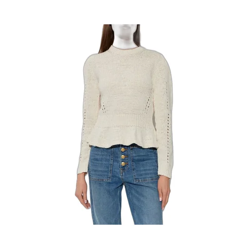 Peplum Knit Sweater